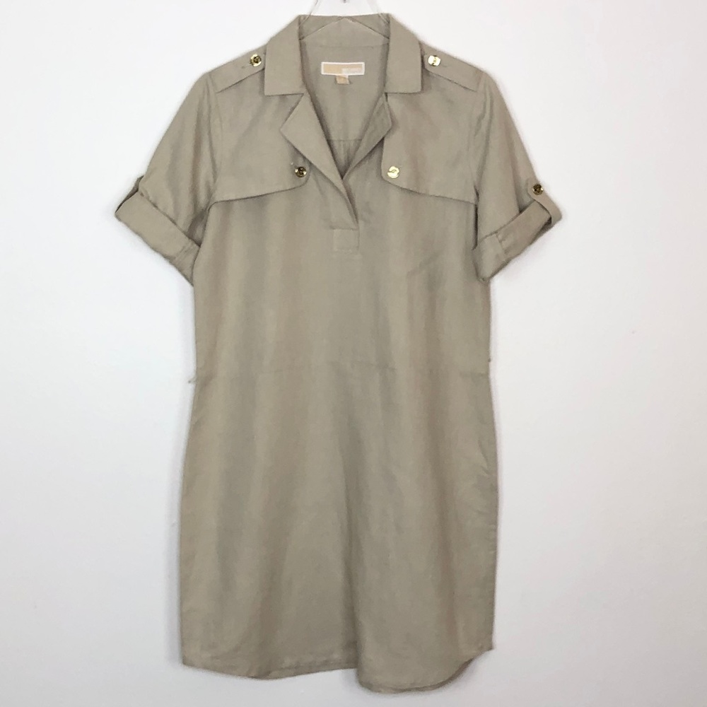 Michael Kors Women's Canvas Dress Size 8
